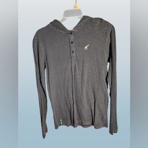 LRG Light Weight button up with Hood